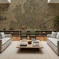 Map of Europe 1668 Mural Wallpaper - room preview 04