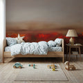 While You Were Blooming Mural Wallpaper - room preview 04