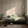 Watercolor Lines Mural Wallpaper - room preview 04