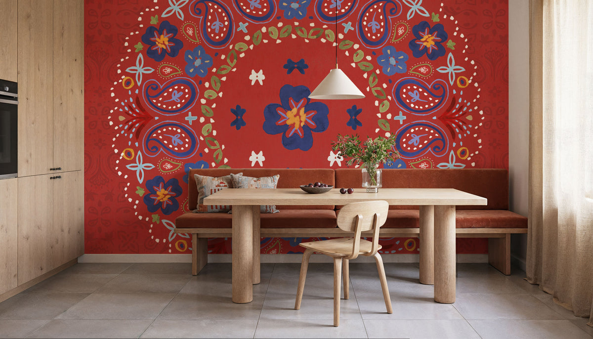 Festive Summer VII Mural Wallpaper - room preview 04