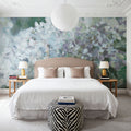 Subtle Shifts Hydrangea Mural Wallpaper - room preview 04