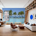 Infinity Beach Mural Wallpaper - room preview 04