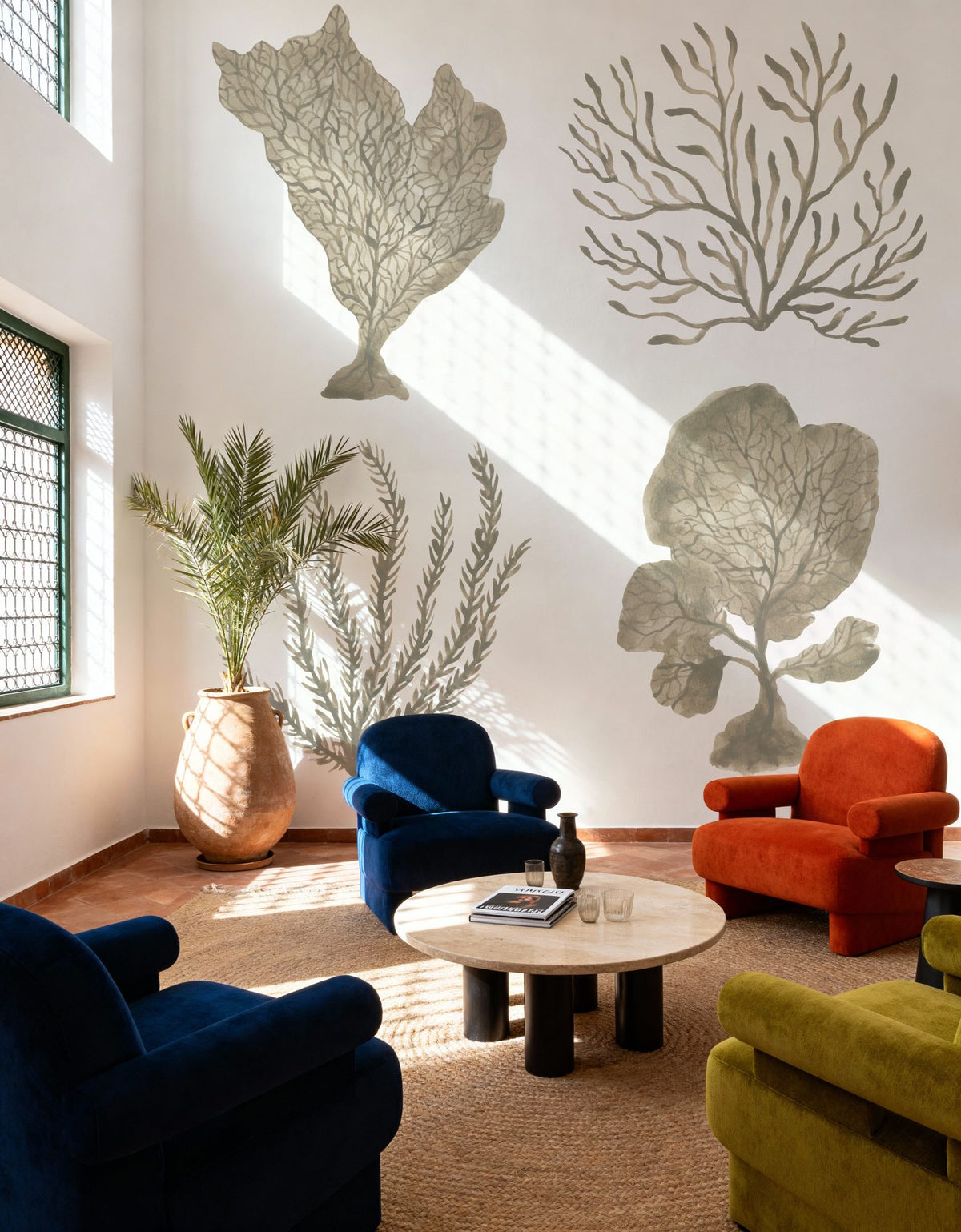 Coastal Reef X Mural Wallpaper - room preview 04