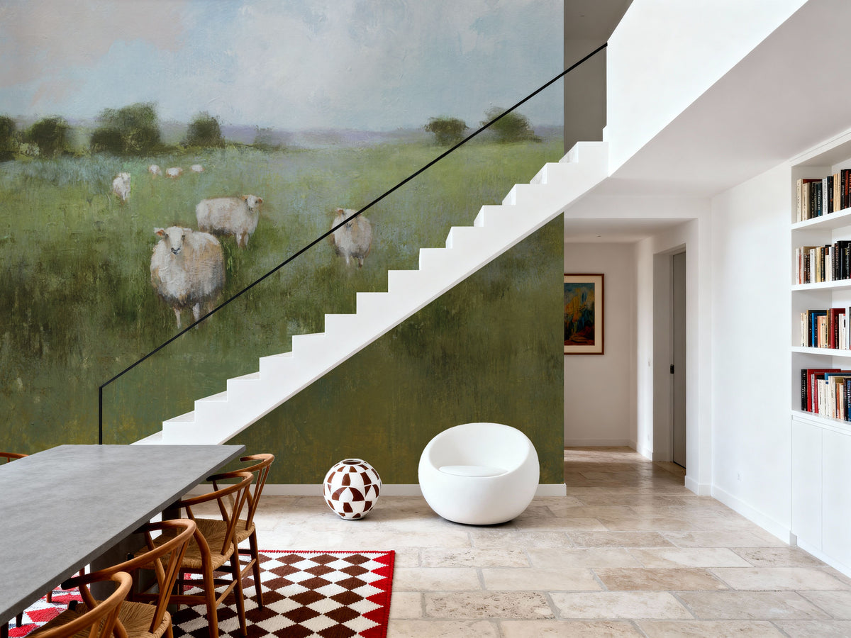 Pasture Mural Wallpaper - room preview 04