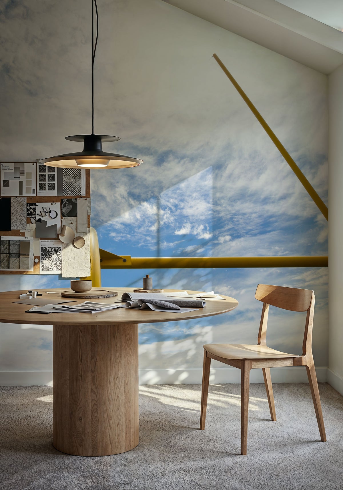 Field Goal Mural Wallpaper - room preview 04