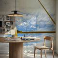 Field Goal Mural Wallpaper - room preview 04