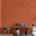 Harvest Slice Orange Mural Wallpaper - room preview 04