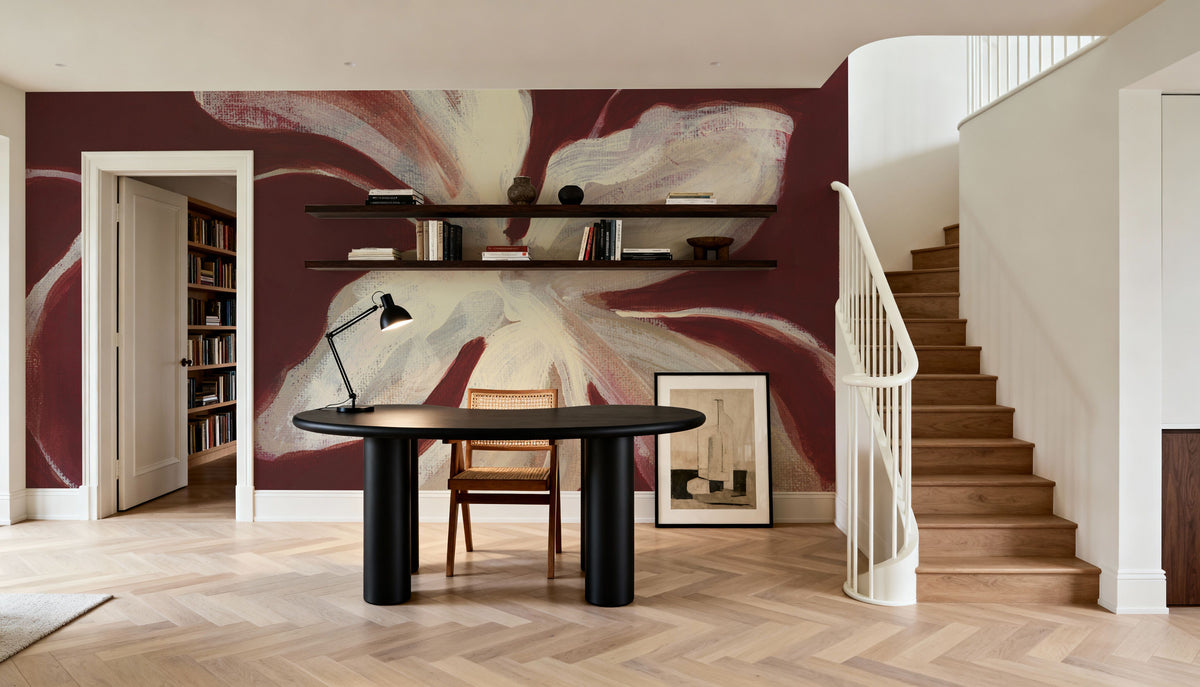 Fleural Spice I Mural Wallpaper - room preview 04