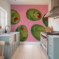 Elegant Olives II Mural Wallpaper - room preview 04