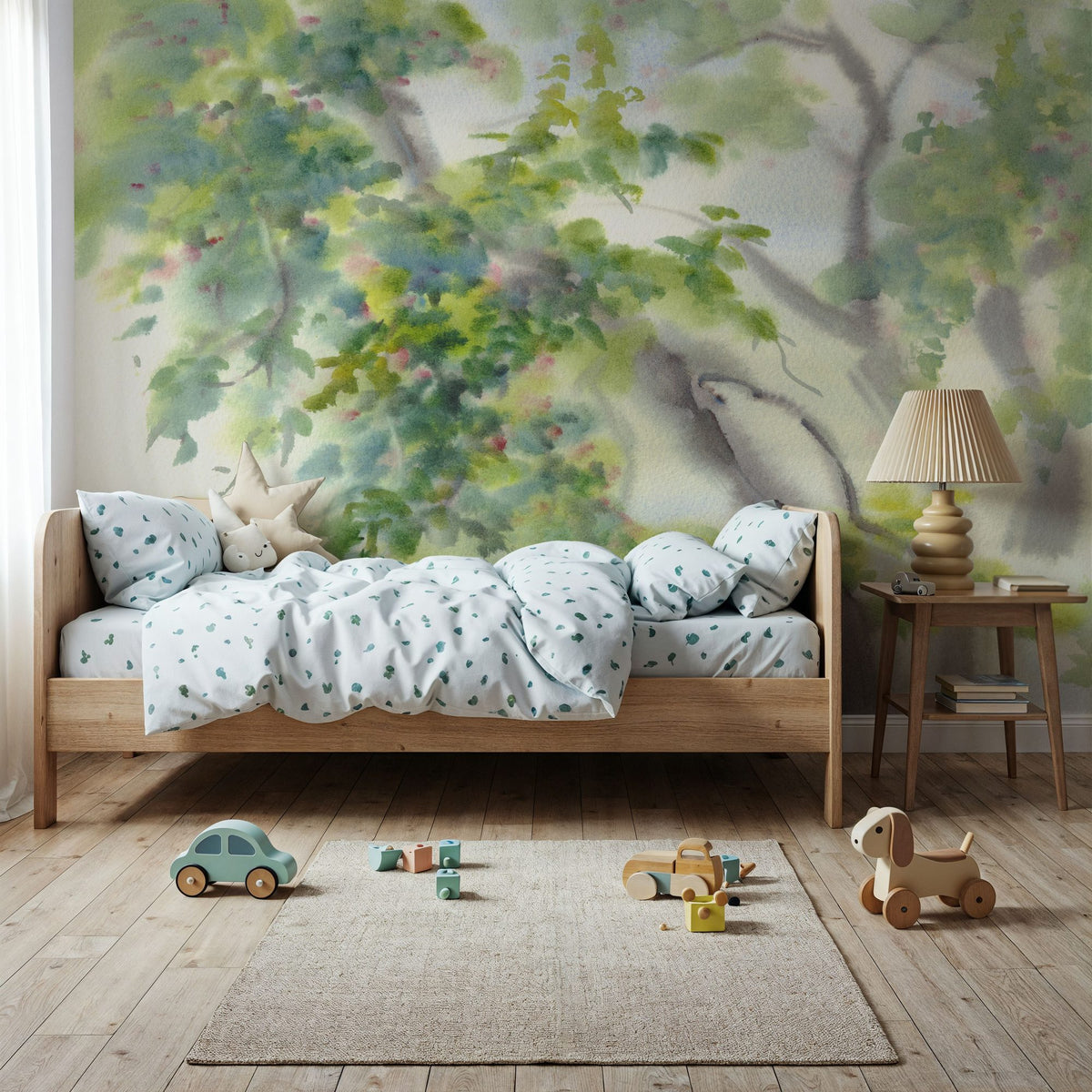 Blossom Whisper Mural Wallpaper - room preview 04
