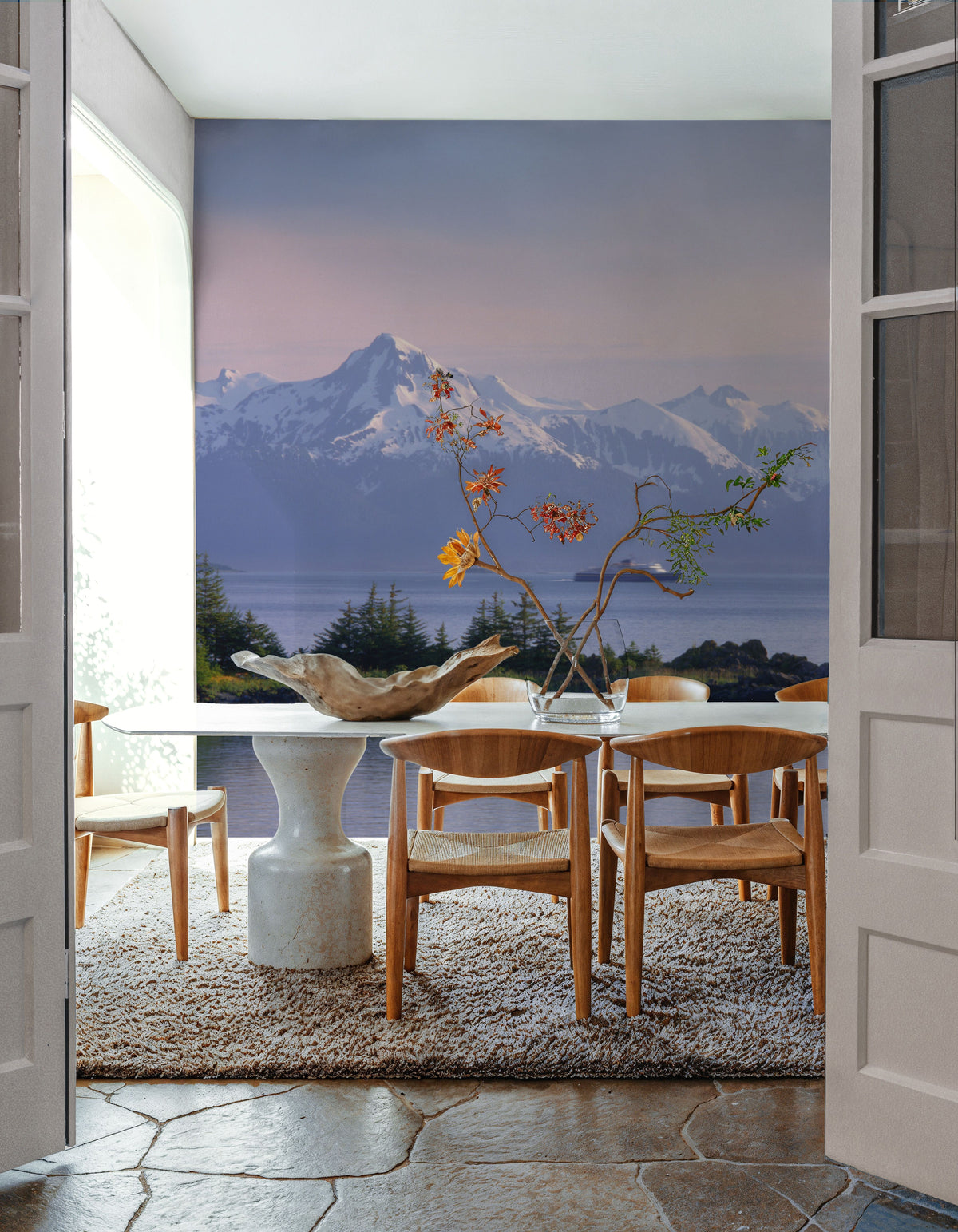 Alpine Voyage Mural Wallpaper - room preview 04