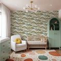 Orchard Reverie Pattern, Cream Mural Wallpaper - room preview 04