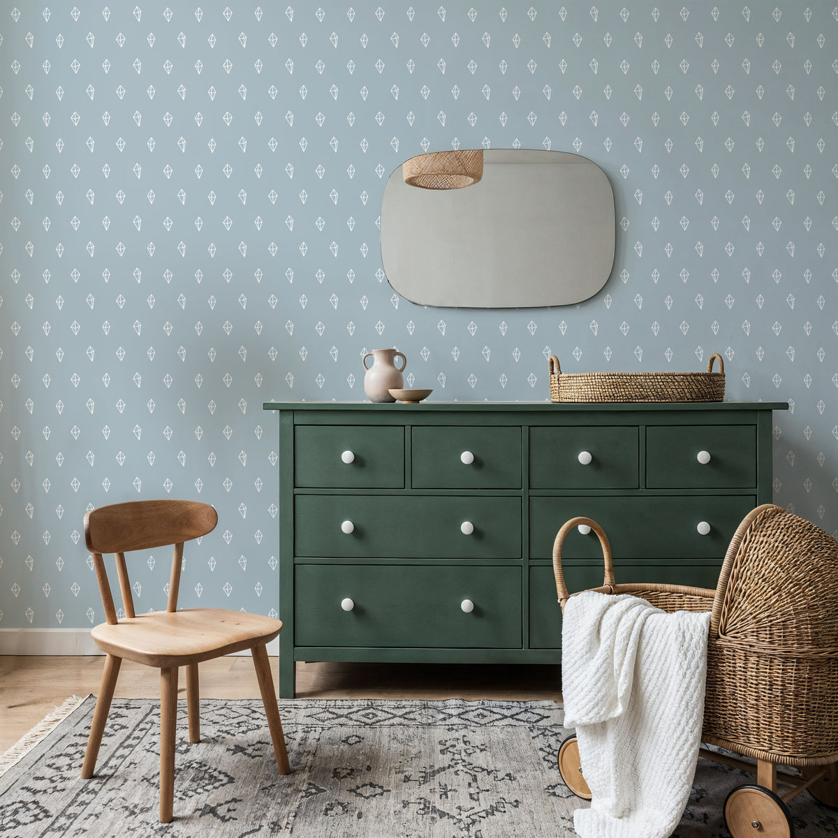 Moonstones Mural Wallpaper - room preview 04