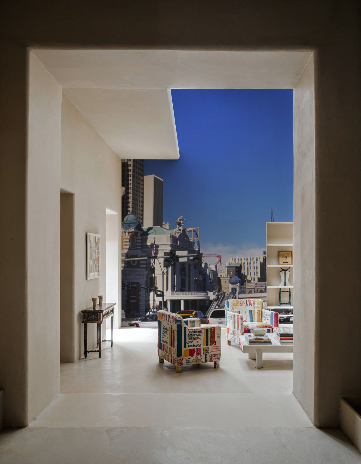Vegas Skyline Mural Wallpaper - room preview 04