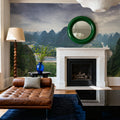 Xianggong Mountain Mural Wallpaper - room preview 04