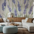 Lavender Fields VII Mural Wallpaper - room preview 04