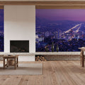 Twilight Cityscape Mural Wallpaper - room preview 04