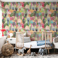 Endless Forest Mural Wallpaper - room preview 04