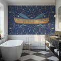 Otomi Lake I Dark Mural Wallpaper - room preview 04