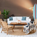 Faded Sunset Mural Wallpaper - room preview 04
