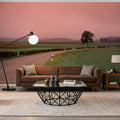 Country Path Sunset Mural Wallpaper - room preview 04