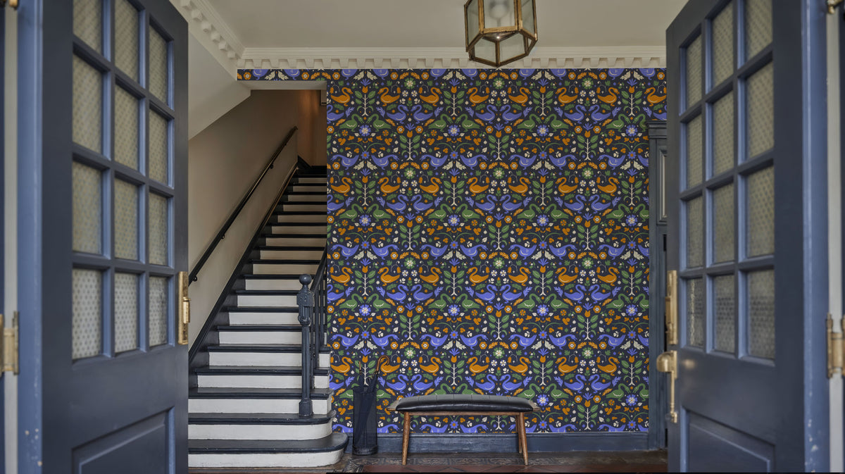 Ducklings Mural Wallpaper - room preview 04