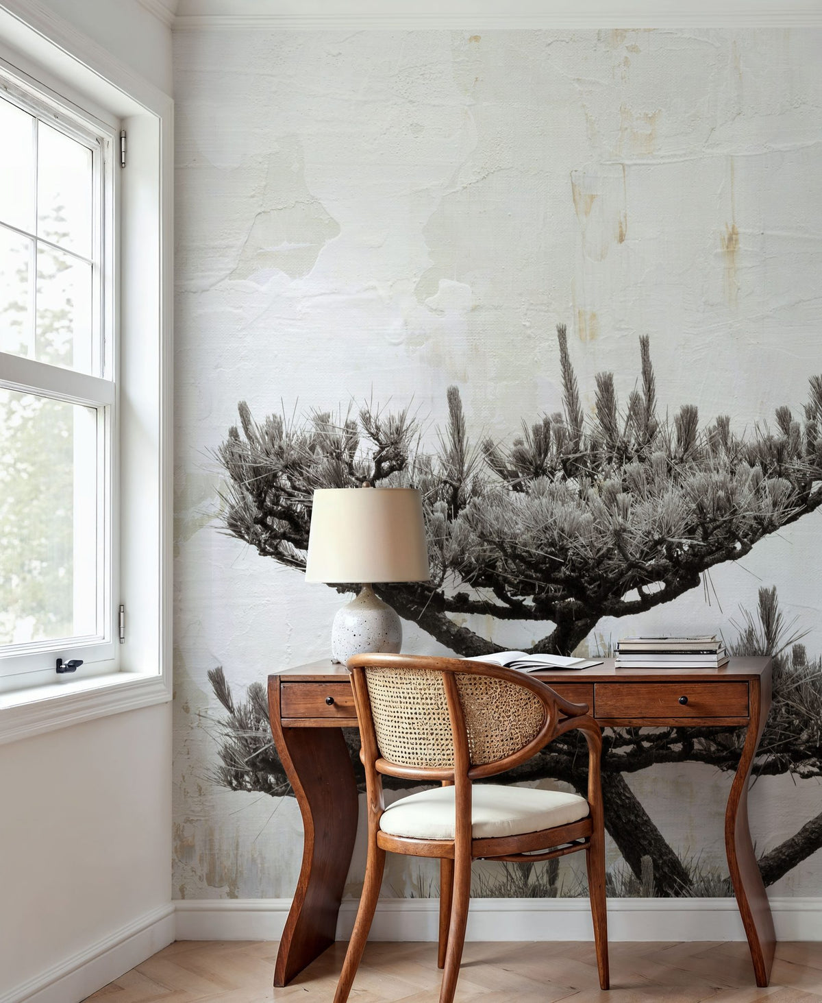 Japanese Tree Mural Wallpaper - room preview 04
