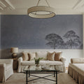 Winter's Pair Mural Wallpaper - room preview 04