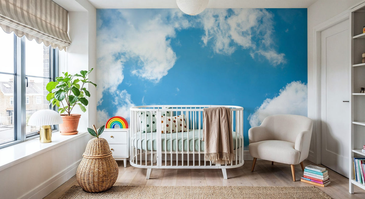 Sky Illusion Mural Wallpaper - room preview 04