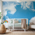 Sky Illusion Mural Wallpaper - room preview 04