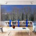 Aspen Winter Grove Mural Wallpaper - room preview 04