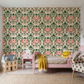 Flamingo Friends Mural Wallpaper - Warm Tone - room preview 04
