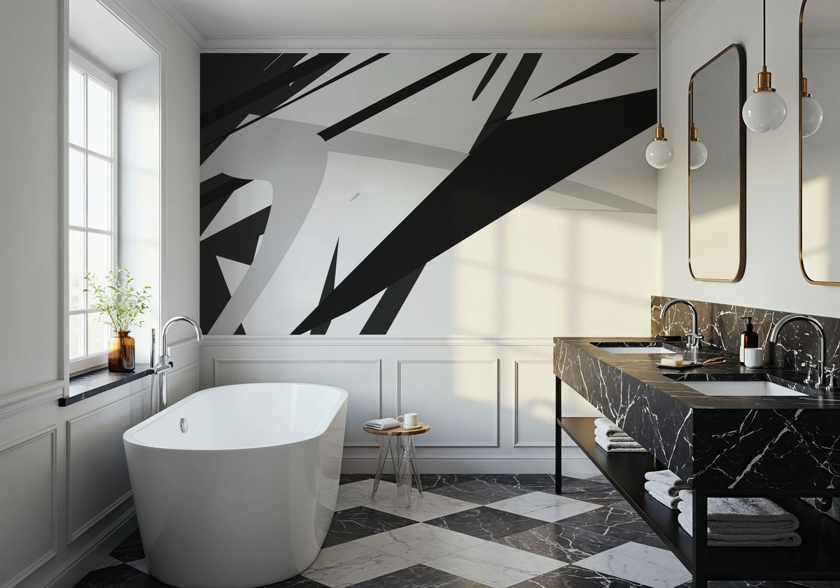 At the Racetrack Mural Wallpaper - room preview 04