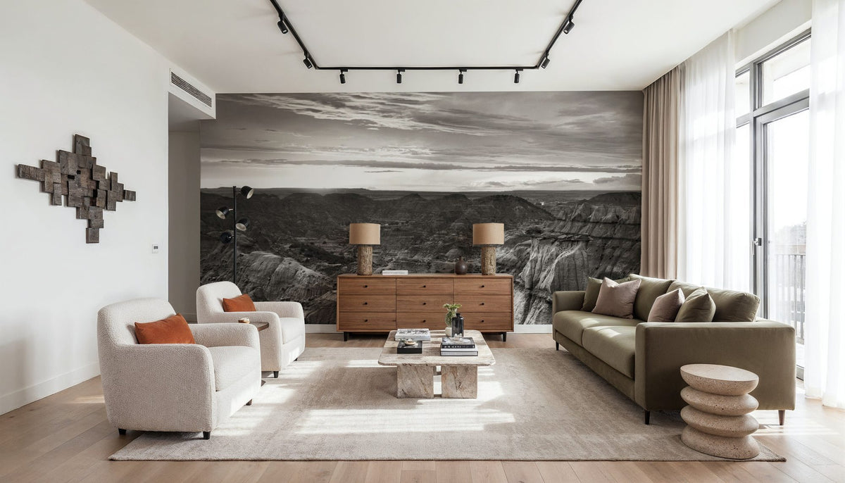 Makoshika Badlands Mural Wallpaper - room preview 04