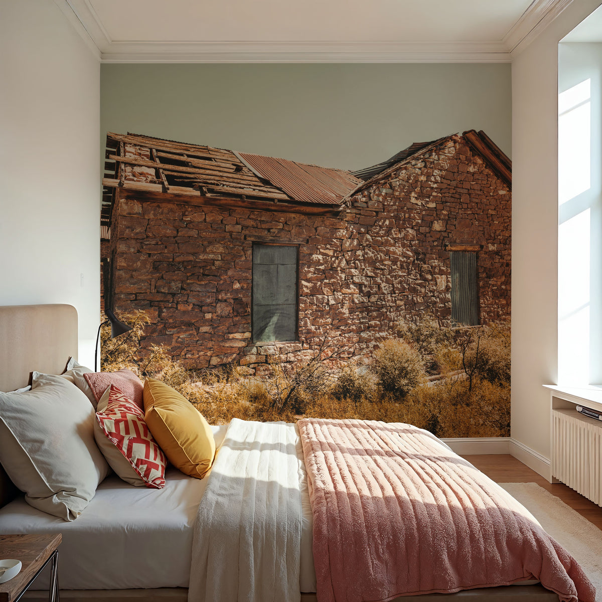 Welcome VII Mural Wallpaper - room preview 04