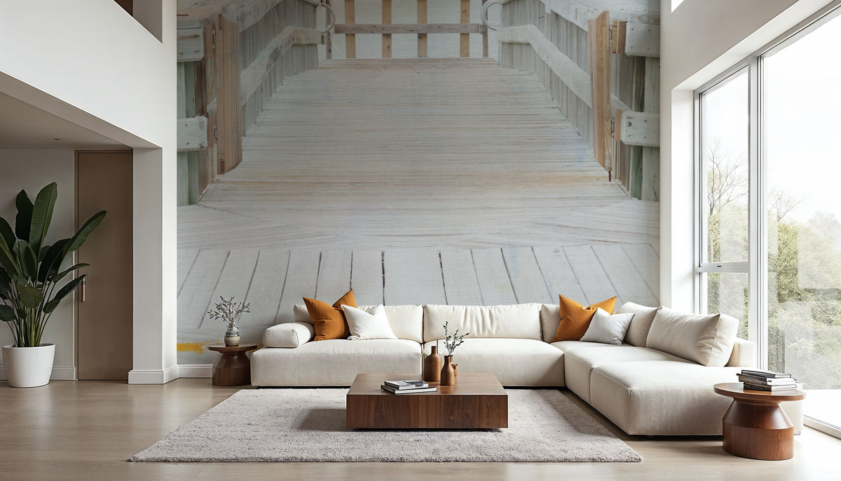 Pier IV Mural Wallpaper - room preview 04