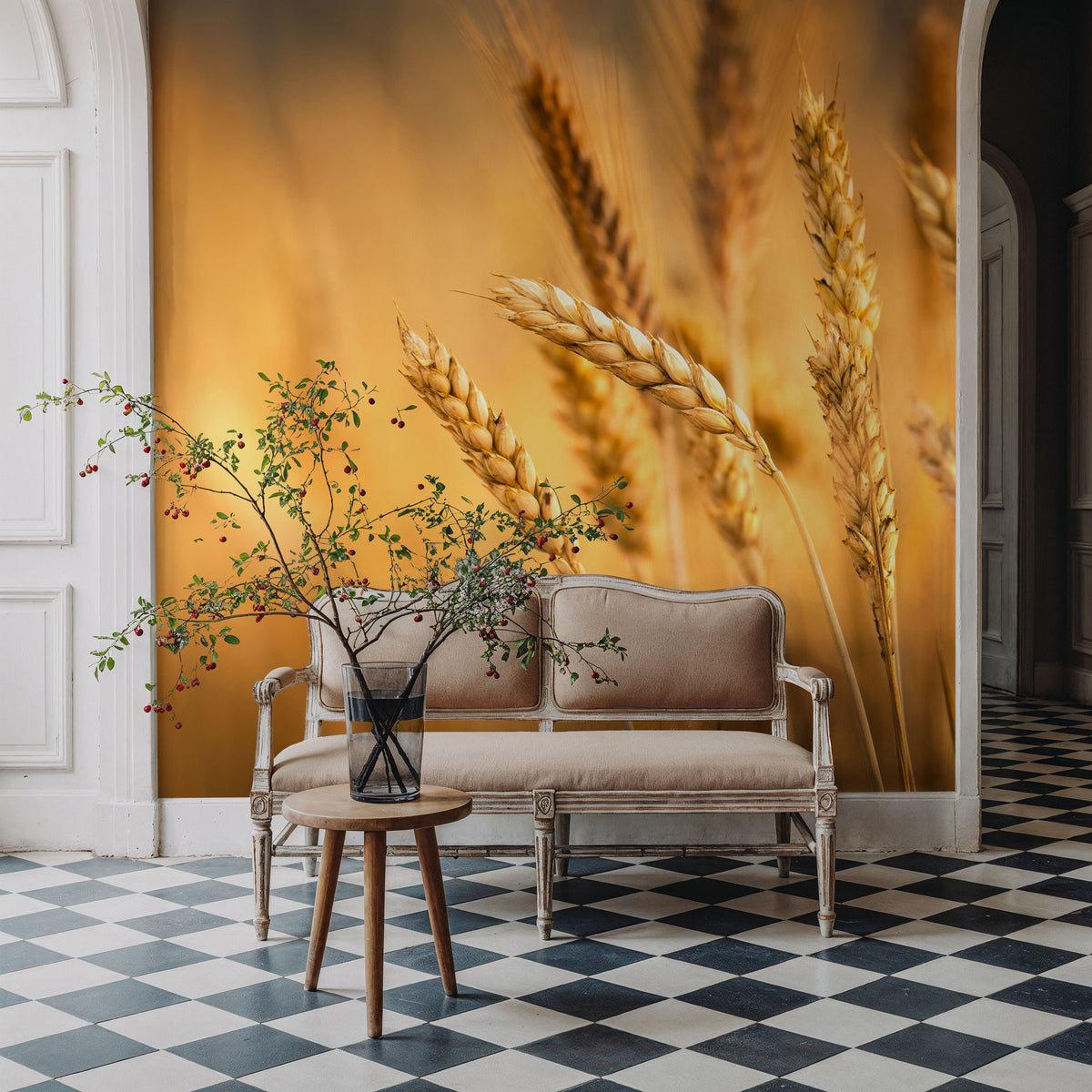Crop Season Mural Wallpaper - room preview 04