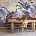 Exotic Wildlife VI-II Mural Wallpaper - room preview 04