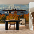 Misty Autumn Peaks Mural Wallpaper - room preview 04