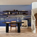 Twilight Riverfront Mural Wallpaper - room preview 04