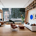 Winter Drive Companion Mural Wallpaper - room preview 04