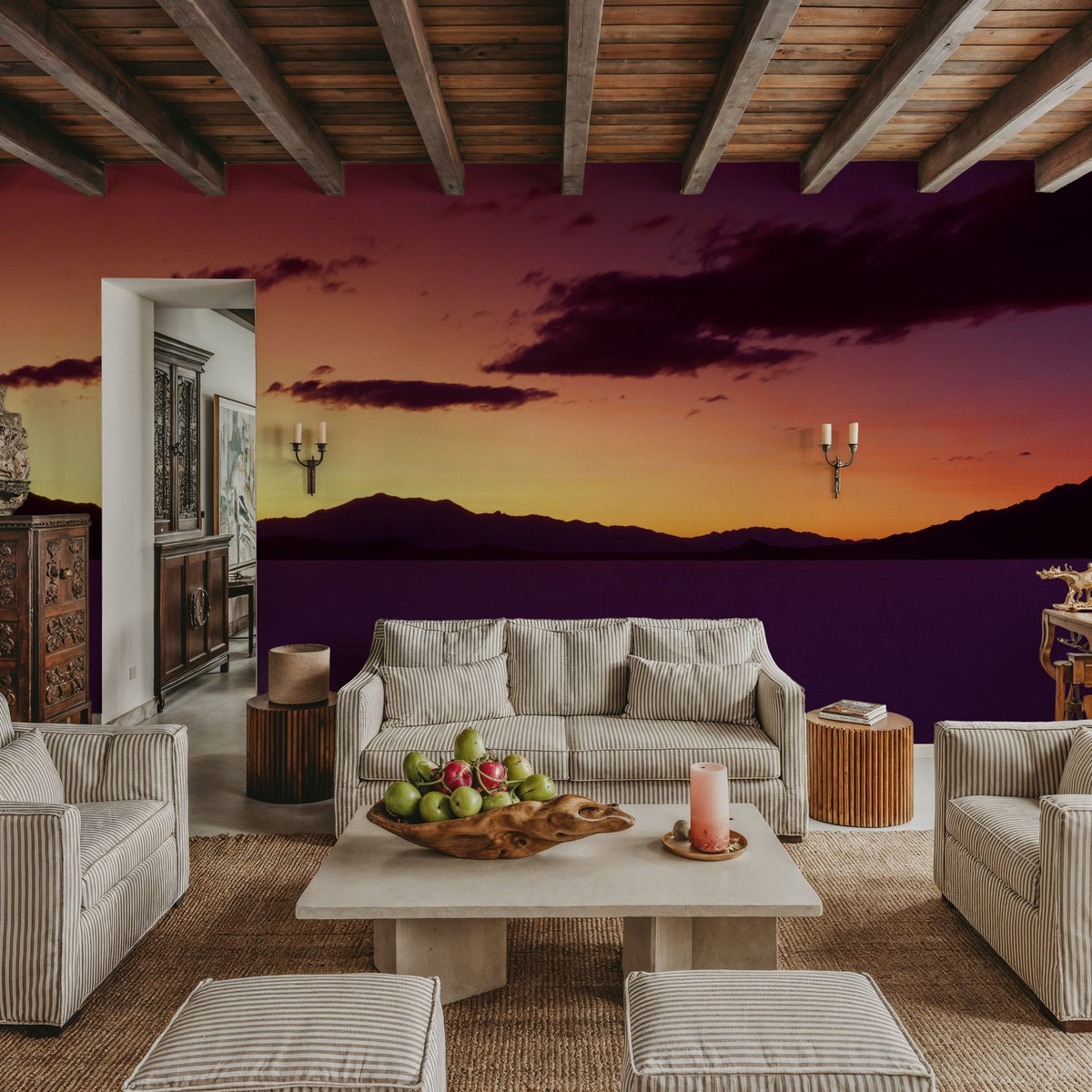 Painted Desert Horizon Mural Wallpaper - room preview 04