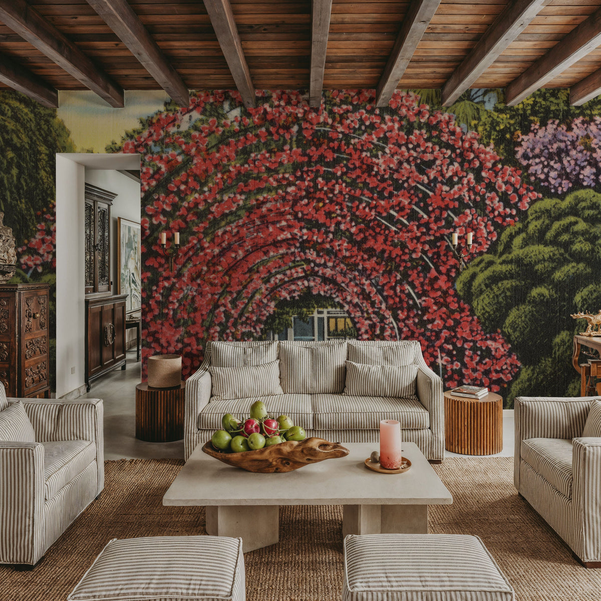 Rose Arbor Mural Wallpaper - room preview 04