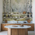 Spring Birch Mural Wallpaper - room preview 04