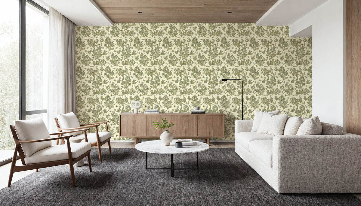 Apple Blossom Mural Wallpaper - room preview 04