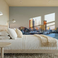 Harbor Sunset Mural Wallpaper - room preview 04