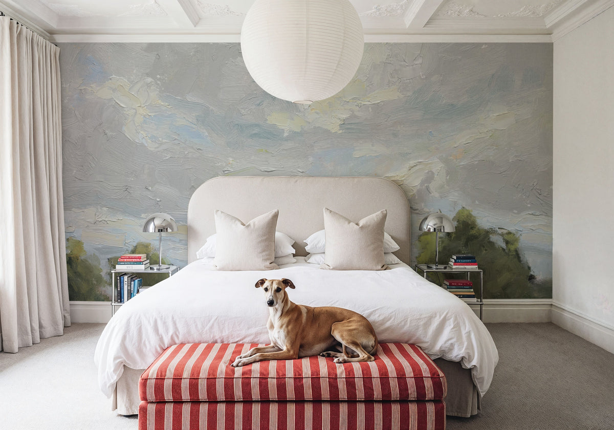 Sweeping Fields Mural Wallpaper - room preview 04
