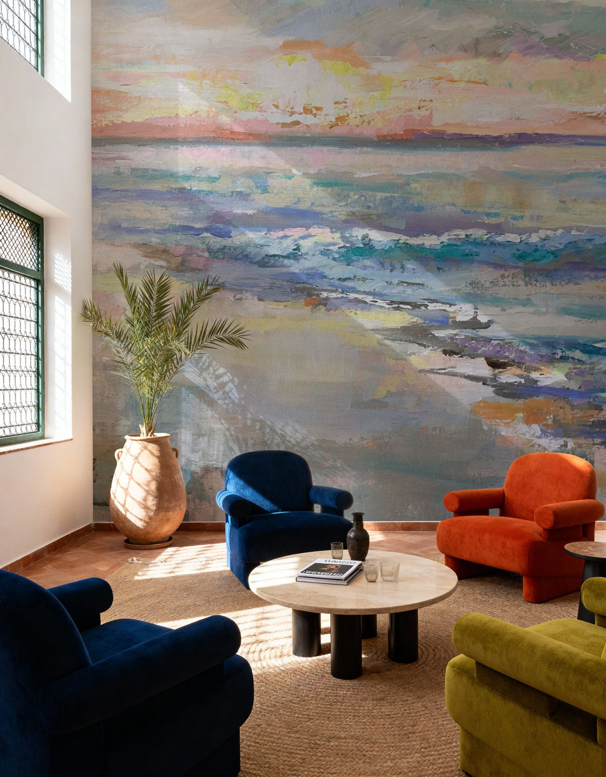 Sea Spray Mural Wallpaper - room preview 04