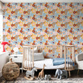 Flower Power, Light Mural Wallpaper - room preview 04
