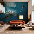 Wild Carrot Mural Wallpaper - room preview 04